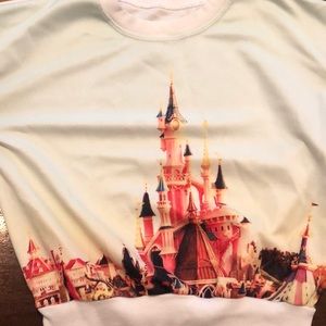 Disney castle shirt